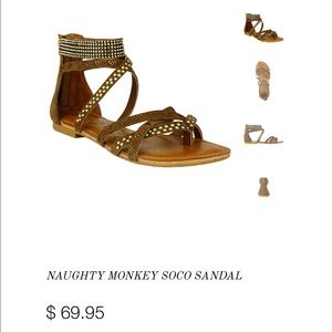 Naughty monkey soco sandal